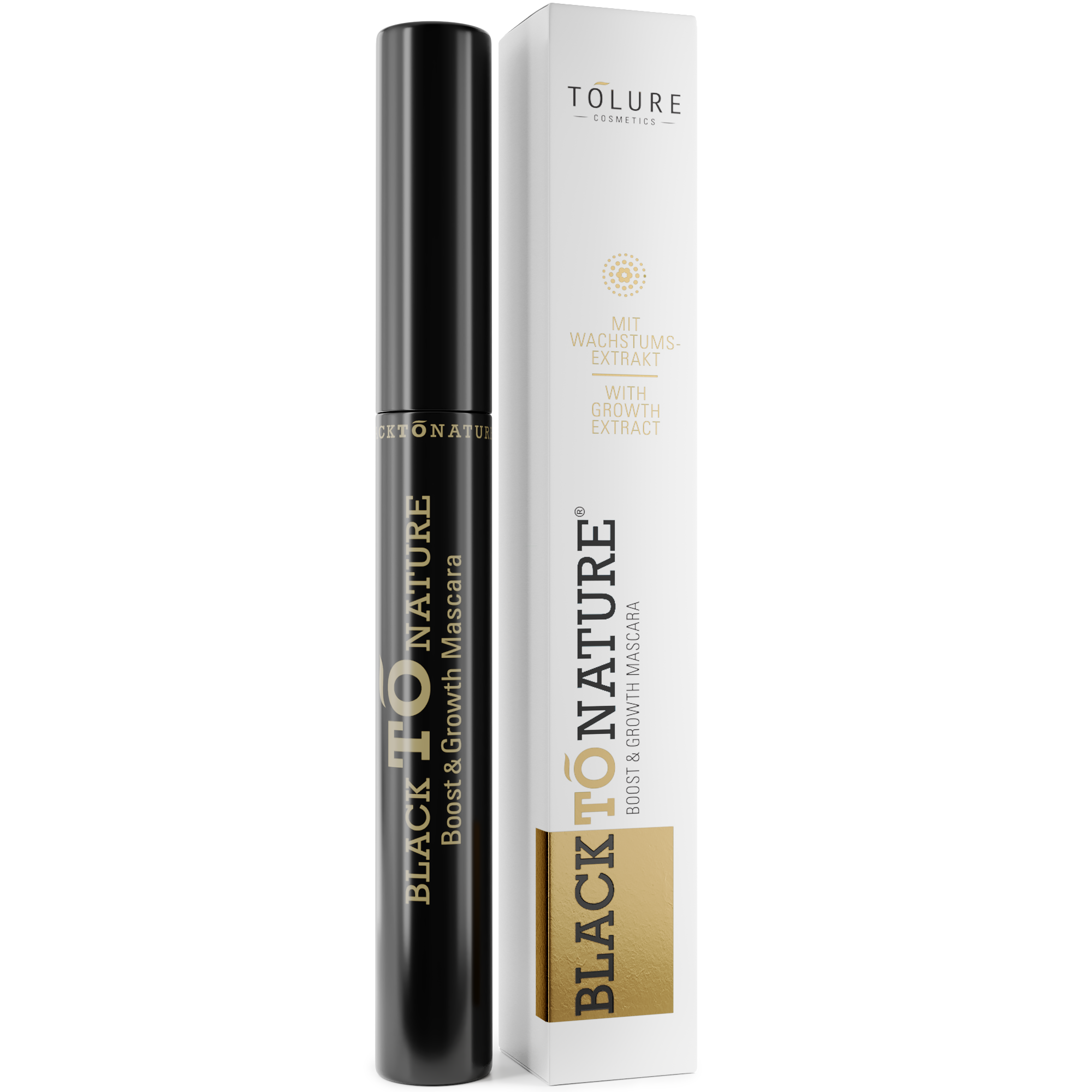 04-1 Tolure BOOST & GROWTH MASCARA mit Wachstumsextrakt